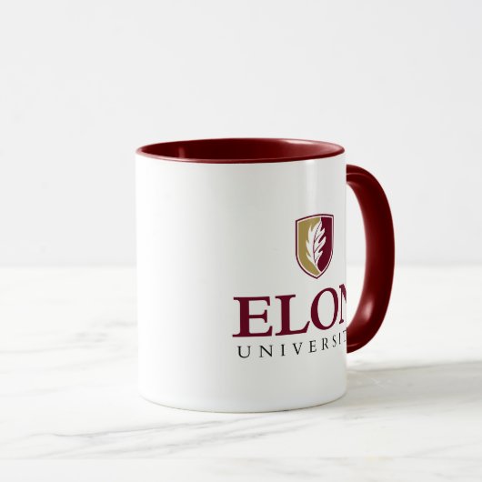 Mug Université Elon (Devant droit)