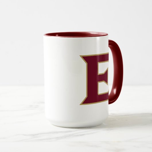 Mug Université Elon E (Devant droit)