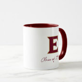Mug Université Elon E | Classe 2OXX (Devant droit)