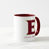 Mug Université Elon E | Classe 2OXX (Devant droit)