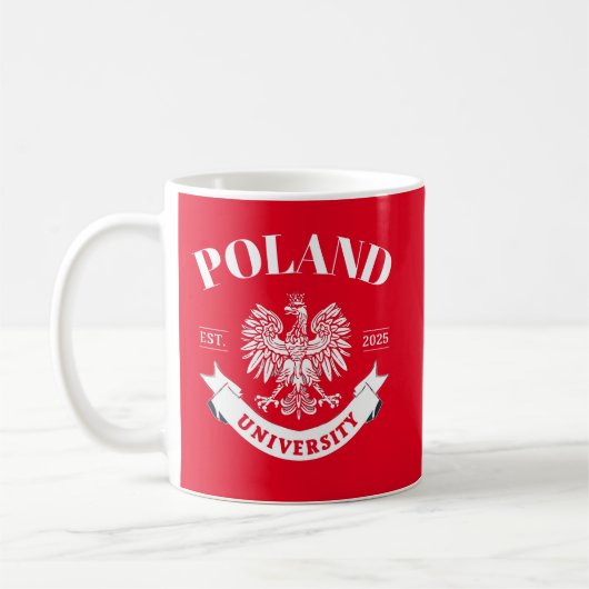 Mug université poland (Gauche)