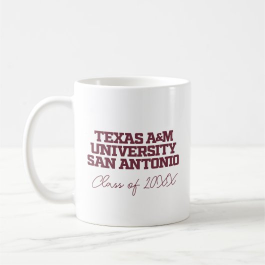 Mug Université Texas A&M de San Antonio (Gauche)
