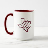 Mug Université Texas A&M de San Antonio | Logo d'état (Gauche)