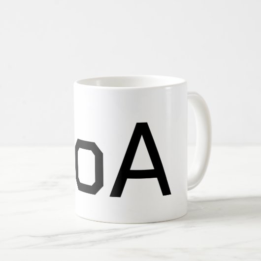 Mug UNIVERSITÉ UoA (Devant droit)