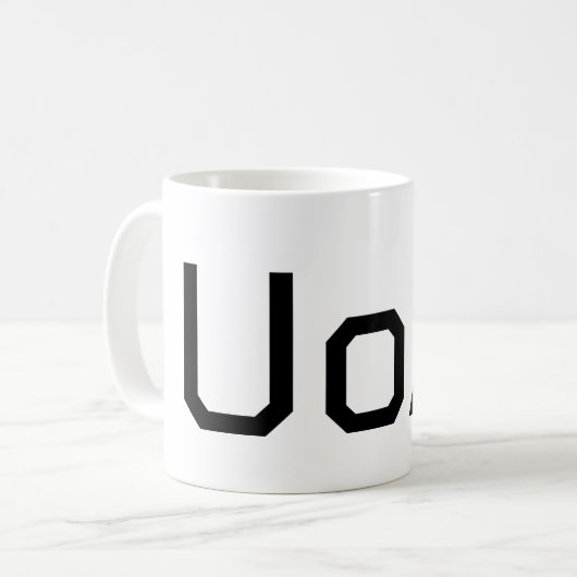 Mug UNIVERSITÉ UoA (Devant gauche)