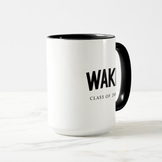 Mug Université Wake Forest | Arche de réveil (Devant droit)