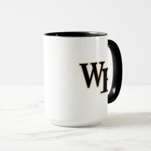 Mug Université Wake Forest | WF (Devant droit)