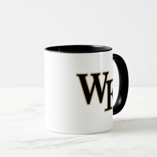 Mug Université Wake Forest | WF (Devant droit)
