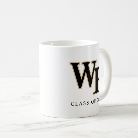 Mug Université Wake Forest | WF (Devant droit)