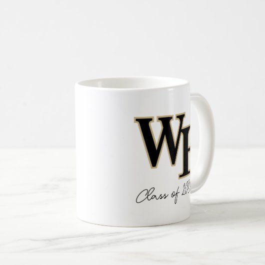 Mug Université Wake Forest | WF (Devant droit)