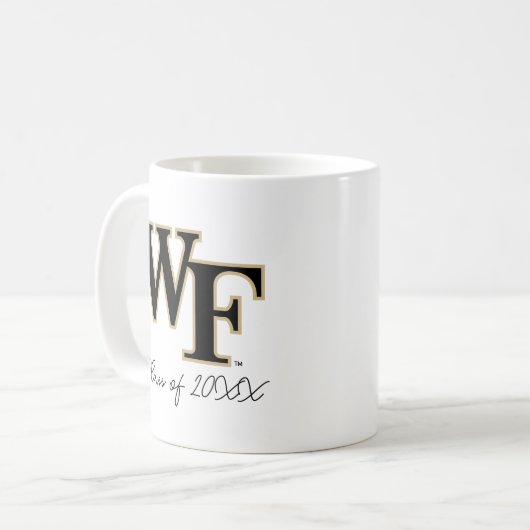 Mug Université Wake Forest | WF (Devant gauche)