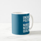 Mug Unlike Liticians Nurses Need To Be Qualified Sarca (Devant droit)
