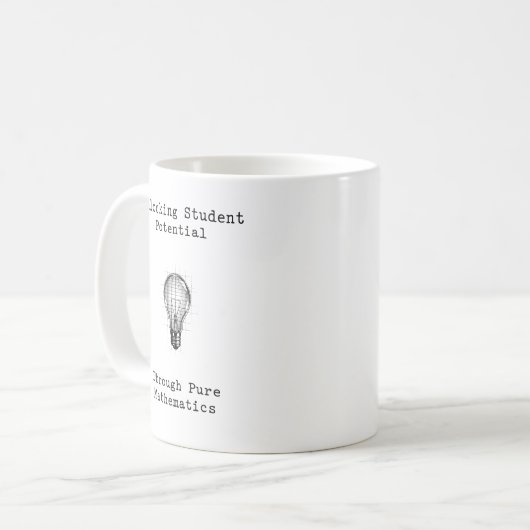 Mug Unlocking Student Potential Through Mathematics (Devant gauche)