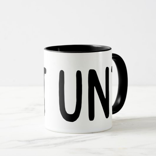 MUG UNT (Devant droit)