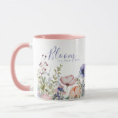 Mug Uplifting Wildflower Bloom – Inspiring Friend Gift (Gauche)