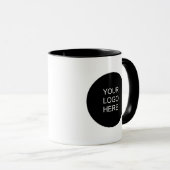 Mug Upload Your Business Logo Modern Template Combo (Devant droit)