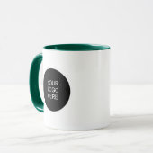 Mug Upload Your Own Business Logo Modern Template (Devant gauche)