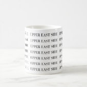 Mug Upper East Side - Dessin élégant répétitif (Centre)