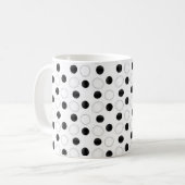 Mug Uptown Bliss Mug, noir et blanc (Devant gauche)