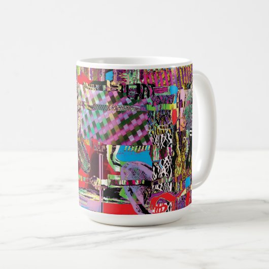 Mug – Urban Fractals (Devant droit)