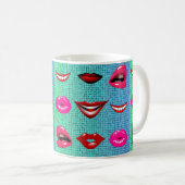 Mug Urban Funky Hip Cool Lips Motif (Devant droit)
