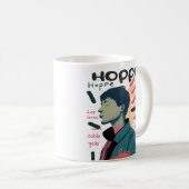 Mug Urban Hope - Abstract Portrait Illustration (Devant droit)