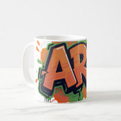 Mug Urban Splash Art Graffiti Pulse Bold Street Expres (Devant gauche)