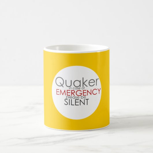 Mug Urgence de quaker (Centre)