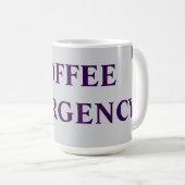MUG URGENCE DU CAFÉ (Devant droit)