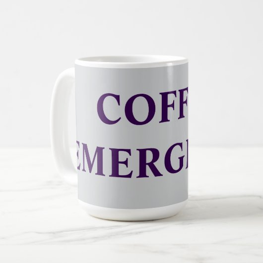 MUG URGENCE DU CAFÉ (Devant gauche)
