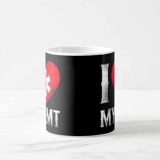 Mug Urgence EMS J'aime mon EMT (Centre)