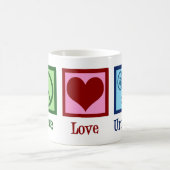 Mug Urologie de l'amour pour la paix (Centre)