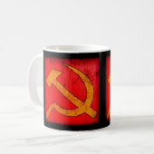 Mug URSS : Le marteau du communisme et la faucille du (Devant gauche)