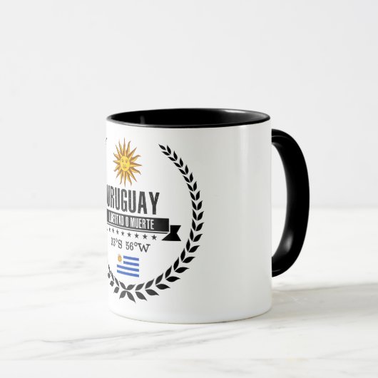 Mug Uruguay (Devant droit)