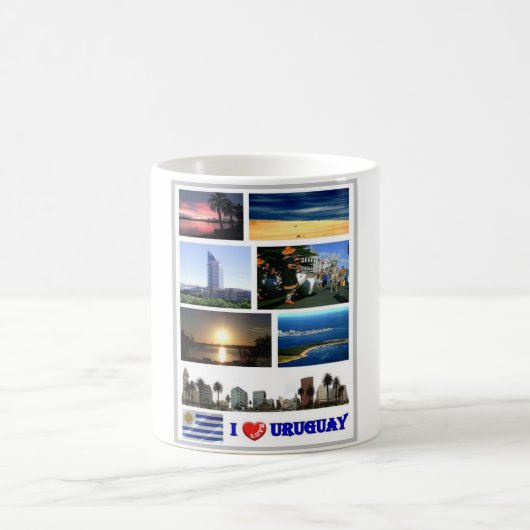 Mug Uruguay - I Love - (Centre)