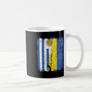 Mug Uruguay Ukraine Drapeau en berne Uruguayen Ukraini