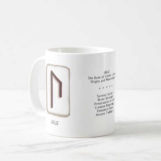 Mug uruz RuneStone (Devant gauche)