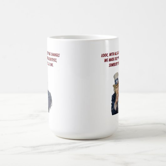 Mug US: Countries Whose Regimes We Changed Owe Us One (Centre)