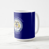 Mug US Merchant Marine Academy Blue Water Vétérinaire (Devant droit)