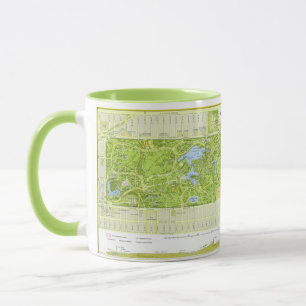 Mug " USA : 1994/aujourd'hui Manhattan - Carte de CENT