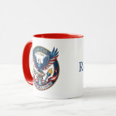 Mug USA 250 Eagle personalized (Devant gauche)
