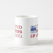 Mug USA 250 Style Presse à Caractères (Centre)
