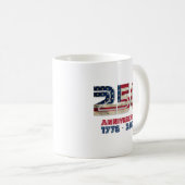 Mug USA 250th Anniversary American Patriotic Gift (Devant droit)