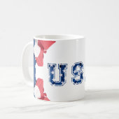 Mug USA 4 juillet (Devant gauche)