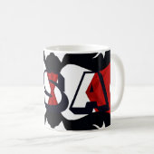 MUG USA ABSTRAIT (Devant droit)