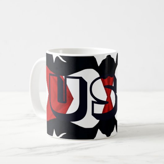 MUG USA ABSTRAIT (Devant gauche)