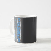 Mug Usa American Flag No Fighting Alone Diabetes Aware (Devant gauche)