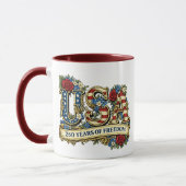 Mug USA America's 250th Anniversary (Gauche)