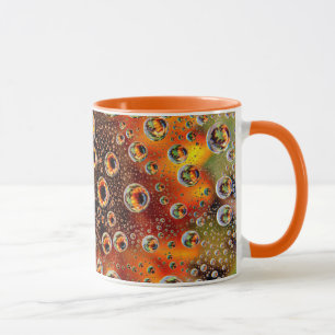 Mug USA, Colorado, Lafayette. Bulles d'eau sur verre 1