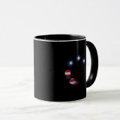 Mug USA contre CHINE / USA (Devant droit)